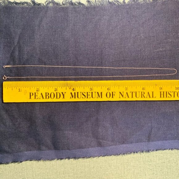 Tiffany & Co. 925 Sterling Silver Chain, 20 Inches - Picture 6 of 10